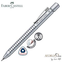 Kemijska olovka Faber-Castell "Grip 2011,XB " Silver AFORUM.shop® 