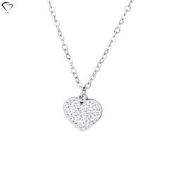 Women's necklace #BRAND Gioielli / Shine / Heart with engravig AFORUM.shop 1