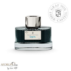 Ink bottle Graf von Faber-Castell, I055 Turquoise AFORUM.shop® 