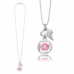 Herzengel necklace with flower HEN-04BEAUTY