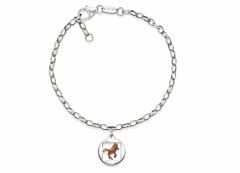 Herzengel bracelet with horse HEB-04STRENGTH