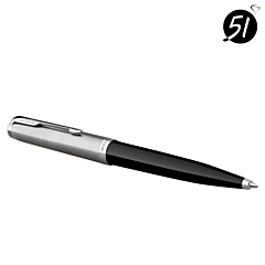 Kugelschreiber PARKER® 51 'Black' CT.