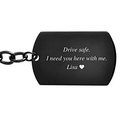 Keychain Akzent A509025 "drive safe"