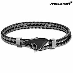 McLaren / AFILIET / men's bracelet / Grey - Black  AFORUM.shop®1