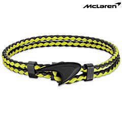 McLaren / AFILIET / men's bracelet / Yellow - Black MRAGB2201206 AFORUM.shop 1