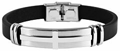 Herren Armband aus Leder Akzent A504130