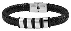 Herren Armband aus Leder Akzent A504202