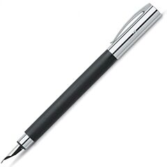 Fountain pen Faber-Castell "Ambition Edelharz" Black AFORUM.shop® 