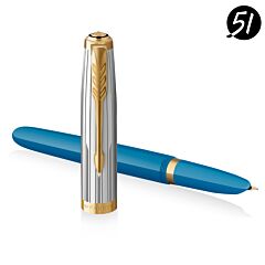 Nalivno pero PARKER 51 'Premium Turquoise' GT.  AFORUM.shop®