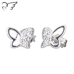 Naušnice za djevojčice Herzengel "leptir" HEE-BUTTERFLY I AFORUM.shop