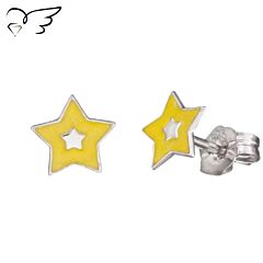 Girls ear studs Herzengel "star" HEE-03SHINE I AFORUM.shop