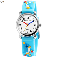 Kinderuhr Excellanc E37-TU-penguins AFORUM.shop® 