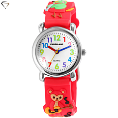 Kinderuhr Excellanc E34-RD-zoo AFORUM.shop® 