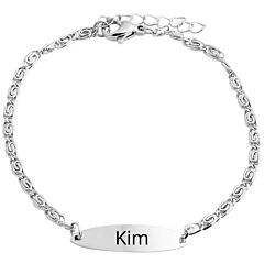 Damen Armband aus Edelstahl Akzent A523113 mit Diamantgravur