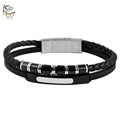 Men's leather bracelet Raptor RA500561 AFORUM.shop® 