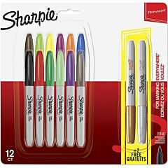 Trajni markeri SHARPIE, 12/1+2 GRATIS AFORUM.shop® 