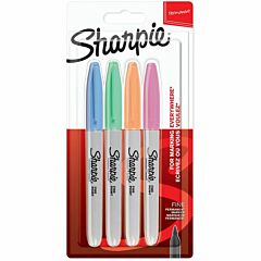 Sharpie Permanent Markers Pastel, set of 4 AFORUM.shop® 