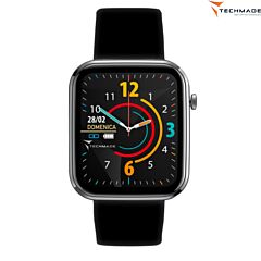 TECHMADE Smartwatch HAVA / Schwarz & Silber AFORUM.shop 1