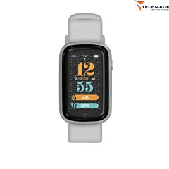 TECHMADE Smart Watch STEPS / Silver AFORUM.shop 1