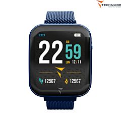 TECHMADE Smartwatch TALK / Metal Blau AFORUM.shop 1