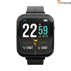 TECHMADE Smartwatch TALK / Metal Schwarz AFORUM.shop 1