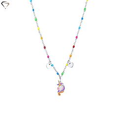 Dječja ogrlica #BRAND Gioielli / Incanto / Jednorog sa srcima AFORUM.shop 1