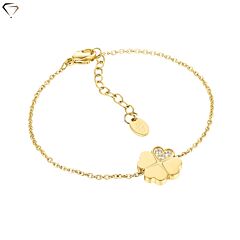 Women's bracelet #BRAND Gioielli / Lucky Love / Gold with engraving AFORUM.shop 1