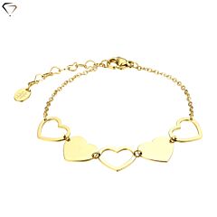 Women's bracelet #BRAND Gioielli / Good Feeling / Gold AFORUM.shop 1