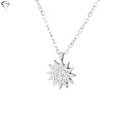 Damen Halskette #BRAND Gioielli / Shine / Sonnenblume mit gravur AFORUM.shop 1