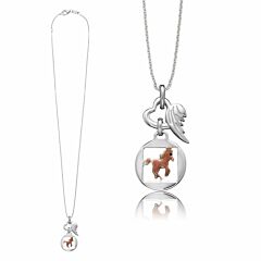 Herzengel necklace with horse HEN-05STRENGTH