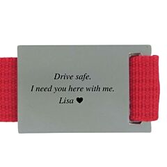 Keychain Carissimi C0017R "drive safe" AFORUM.shop® 