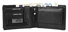 Men's leather wallet Leonardo Verrelli 301354 with RFID protection