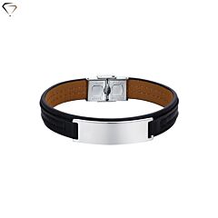 Men's bracelet #BRAND Gioielli / 35BR005 with engraving AFORUM.shop 1