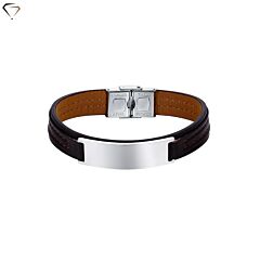 Men's bracelet #BRAND Gioielli / 35BR006 with engraving AFORUM.shop 1