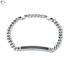 Men's bracelet #BRAND Gioielli / Winner / 53BR007N with engraving AFORUM.shop 1