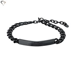 Men's bracelet  #BRAND Gioielli / Strong / 53BR011N with engraving AFORUM.shop 1