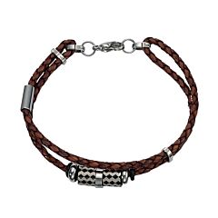 Herren Armband aus Leder Leo Marco LM1088