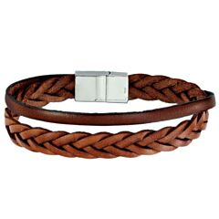 Herren Armband aus Leder Leo Marco LM1097