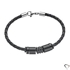 Herren Armband aus Leder Leo Marco LM1134