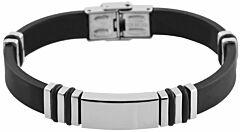 Herren Armband aus Kautschuk Akzent A349048