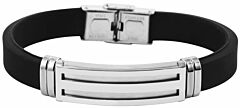 Herren Armband aus Kautschuk Akzent A317037