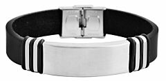 Men's leather bracelet Akzent A319046