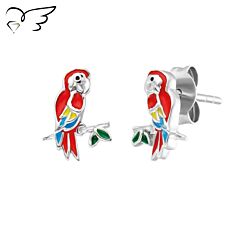 Girls ear studs Herzengel "parrot" HEE-PARROT I AFORUM.shop