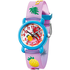 Kid's watch Herzengel HEWA-FLAMINGO