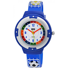 Kinderuhr QBOS Q04-BL-football