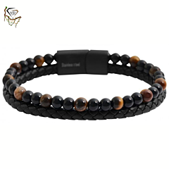 Men's leather bracelet Raptor RA500411 AFORUM.shop® 