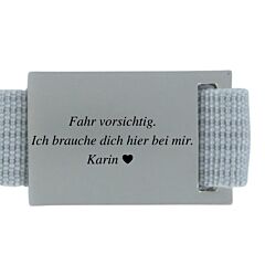 Schlüsselanhänger Carissimi C0017G "Fahr vorsichtig" AFORUM.shop® 