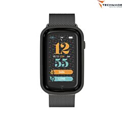 TECHMADE Smartwatch STEPS / Metal Schwarz AFORUM.shop 1